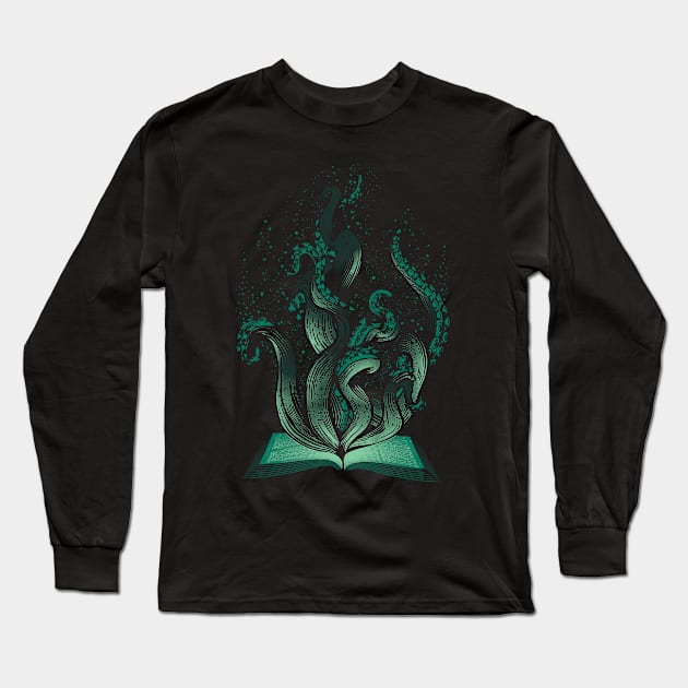 Tentacles Long Sleeve T-Shirt by Tronyx79